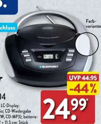 Aldi Nord Cd-radio rcd 204 Angebot