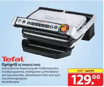 Famila Nord Ost Tefal Optigrill GC7058/GC705D Angebot