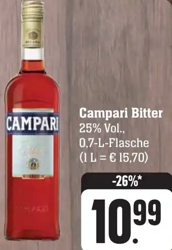 Gebauer's Campari Bitter 0,7-L-Flasche Angebot