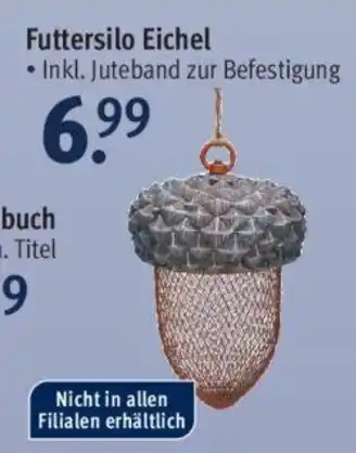 Rossmann Futtersilo Eichel Angebot