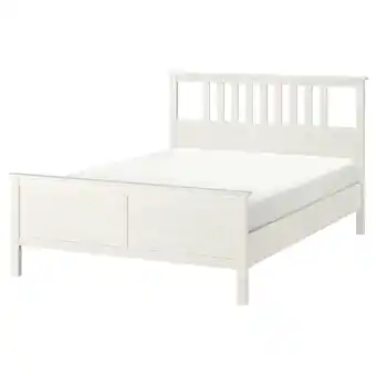 IKEA Hemnes bettgestell weiß gebeizt/lönset 140x200 cm Angebot