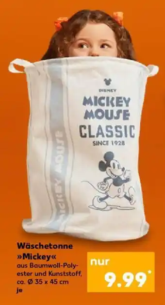 Kaufland Wäschetonne >>Mickey<< Angebot