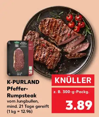 Kaufland K-PURLAND Pfeffer-Rumpsteak Angebot