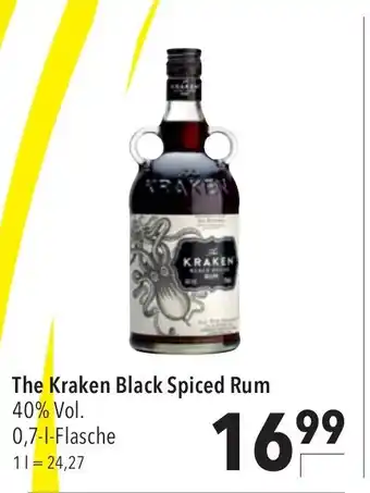 CITTI Markt The Kraken Black Spiced Rum 40% Vol. 0,7-l-Flasche Angebot