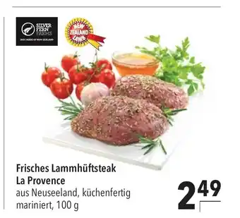 CITTI Markt Frisches Lammhüftsteak La Provence aus Neuseeland, küchenfertig mariniert, 100 g Angebot