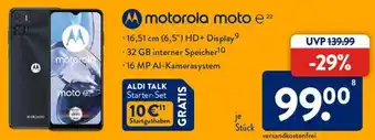 Aldi Süd motorola moto e22 Angebot