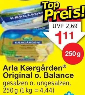 Jawoll Arla Kærgården® Original o. Balance 250 g Angebot