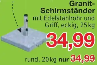 Jawoll Granit-Schirmständer Angebot