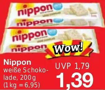 Jawoll Nippon weiße Schokolade, 200 g Angebot