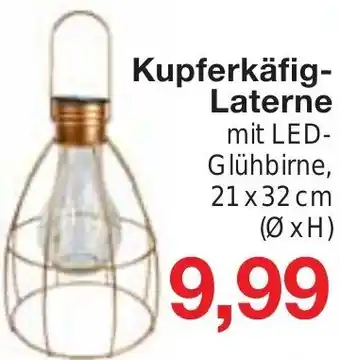 Jawoll Kupferkäfig-Laterne Angebot