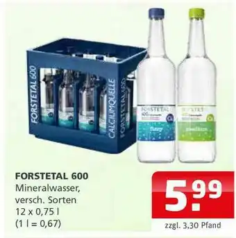 Getränkehaus Forstetal 600 Mineralwasser Angebot