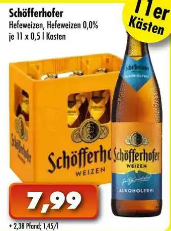 Lösch Depot Schöfferhofer Hefeweizen Hefeweizen 0.0% Angebot