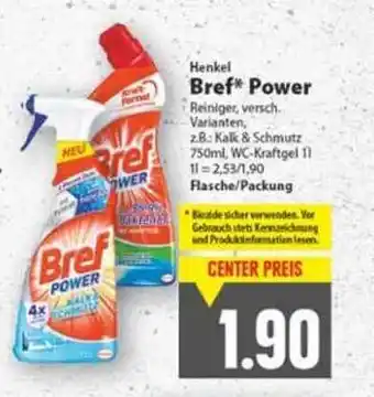 E-Center Henkel Bref Power Angebot