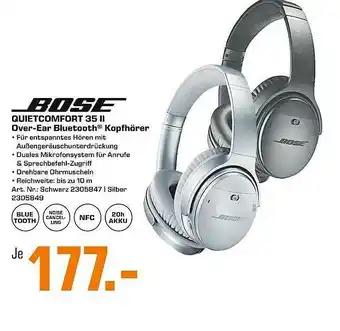 Saturn Bose Quietcomfort 35 Ii Over-ear Bluetooth Kopfhörer Angebot