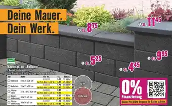 Hornbach Mauersystem „Bellamur" Angebot