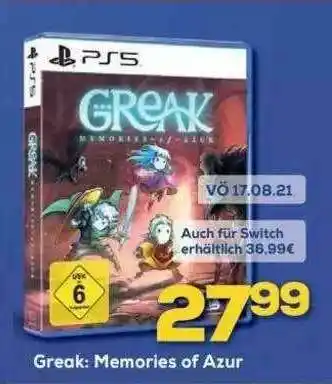 Euronics Ps5 Greak: Memories Of Azur Angebot