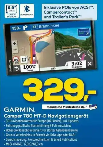 Euronics XXL Garmin Camper 780 Mt-d Navigationsgerät Angebot