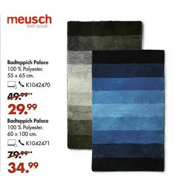 Galeria Meusch Badteppich Palace Angebot