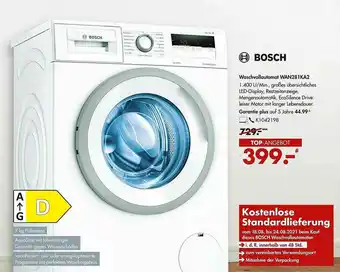 Galeria Bosch Waschvollautomat Wan281ka2 Angebot