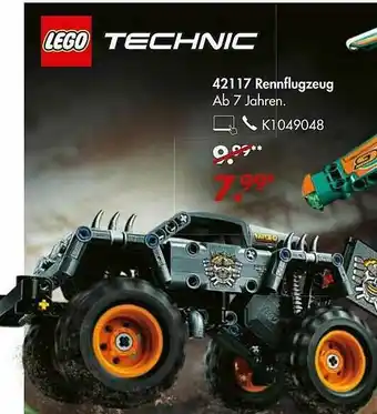 Galeria Lego Technic 42117 Rennflugzeug Angebot