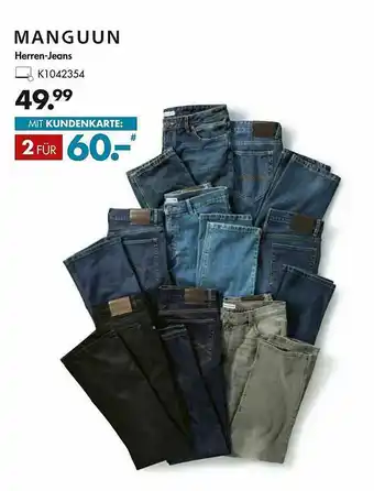 Galeria Manguun Herren-jeans Angebot