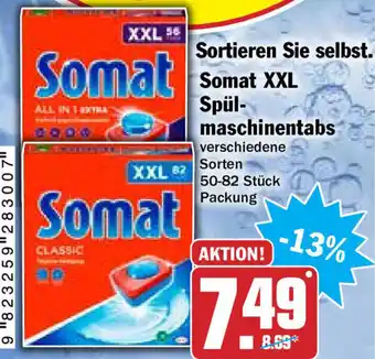 HIT Somat XXL Spülmaschinentabs Angebot