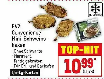 METRO Fvz Convenience Mini-schweinshaxen Angebot