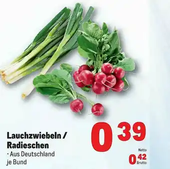 METRO Lauchzwiebeln Oder Radieschen Angebot