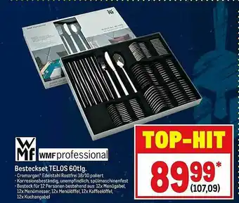 METRO Wmf Besteckset Telos 60 Tlg Angebot