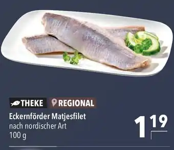 CITTI Markt Eckernförder Matjesfilet nach nordischer Art 100g Angebot