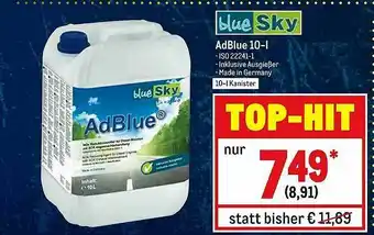 METRO Blue Sky Adblue 10-l Angebot