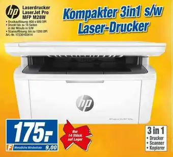 expert Techno Land Hp Laserdrucker Laserjet Pro Mfp M28w Angebot