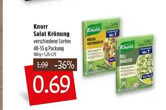 Kupsch Knorr Salat Krönung Angebot