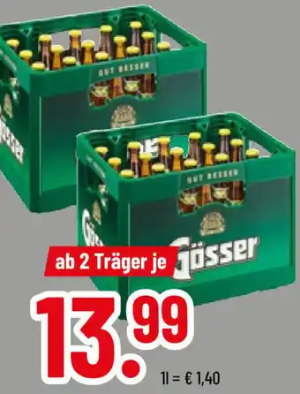 trinkgut Gösser Natur-Radler 2 Träger Angebot