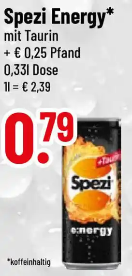 trinkgut Spezi Energy 0,33 L Dose Angebot