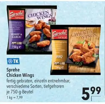 CITTI Markt Sprehe Chicken Wings 750g Angebot