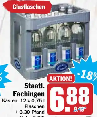 Hit Staatl. Fachingen 12x0,75L Angebot