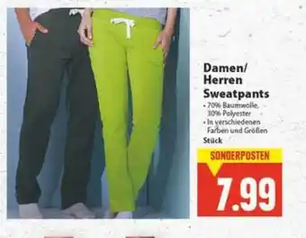 E-Center Damen- Herren Sweatpants Angebot