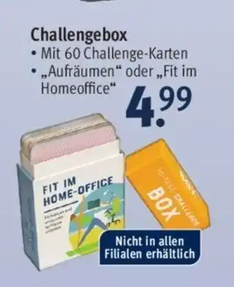 Rossmann Challengebox Angebot