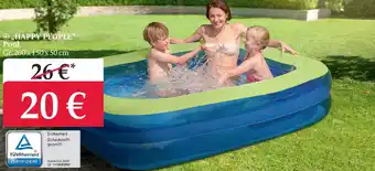 Woolworth ,,HAPPY PEOPLE" Pool Angebot