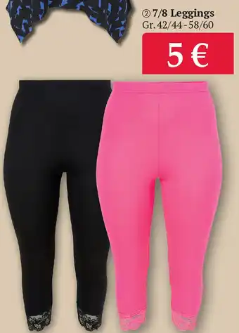 Woolworth 7/8 Leggings Gr. 42/44-58/60 Angebot