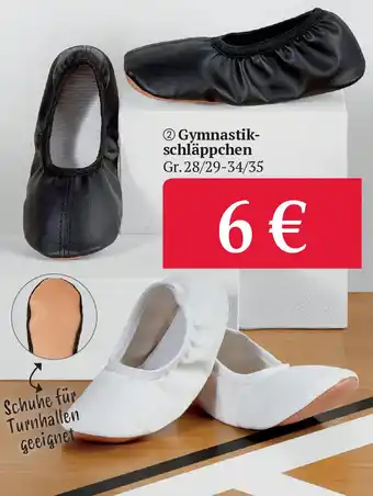 Woolworth Gymnastik-schläppchen Gr. 28/29-34/35 Angebot