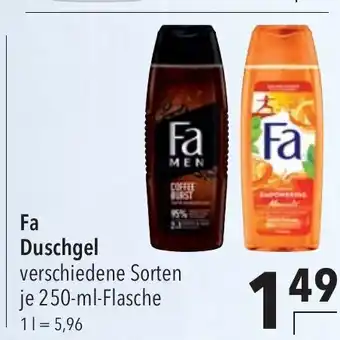 CITTI Markt Fa Duschgel verschiedene Sorten je 250-ml-Flasche 11= 5,96 Angebot