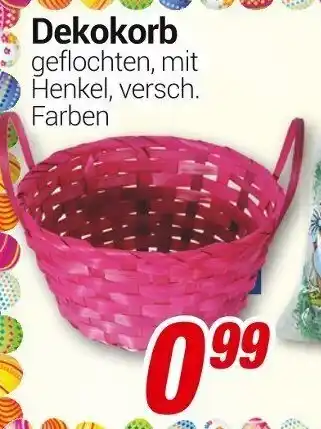 CENTERSHOP Dekokorb Angebot