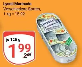 Globus Lysell Marinade 125 g Angebot