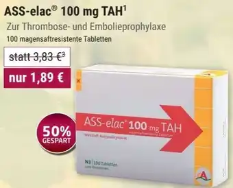 Sabelus XXL ASS-elac® 100 mg TAH¹ Angebot