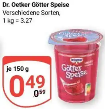 Globus Dr. Oetker Götter Speise 150 g Angebot