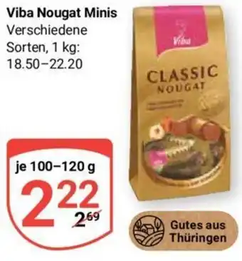 Globus Viba Nougat Minis 100-120 g Angebot