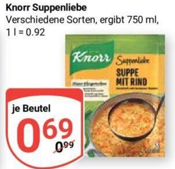 Globus Knorr Suppenliebe Angebot