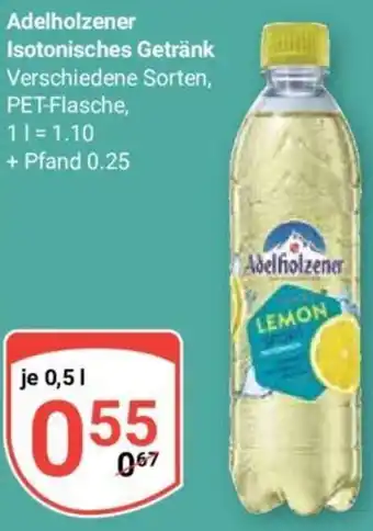 Globus Adelholzener Isotonisches Getränk 0,5 L Angebot